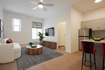 Carpeting and hardwood flooring - The Buckingham / The Commodore / The Parkway Apartments